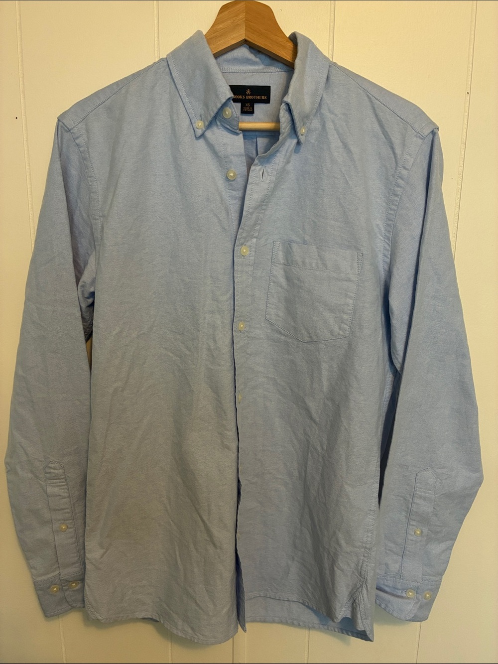 Brooks Brothers Pale Blue Oxford Button-Down Shirt